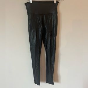 Spanx faux leather leggings